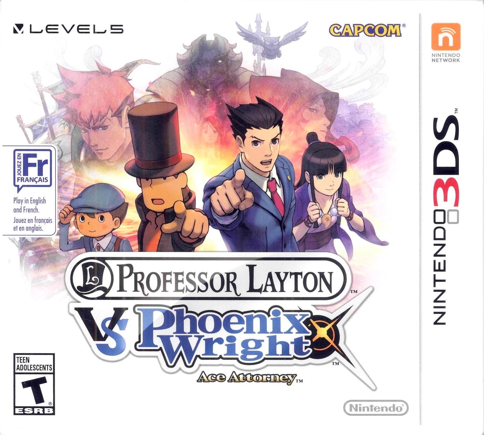 Professor Layton vs Phoenix Wright Ace Attorney