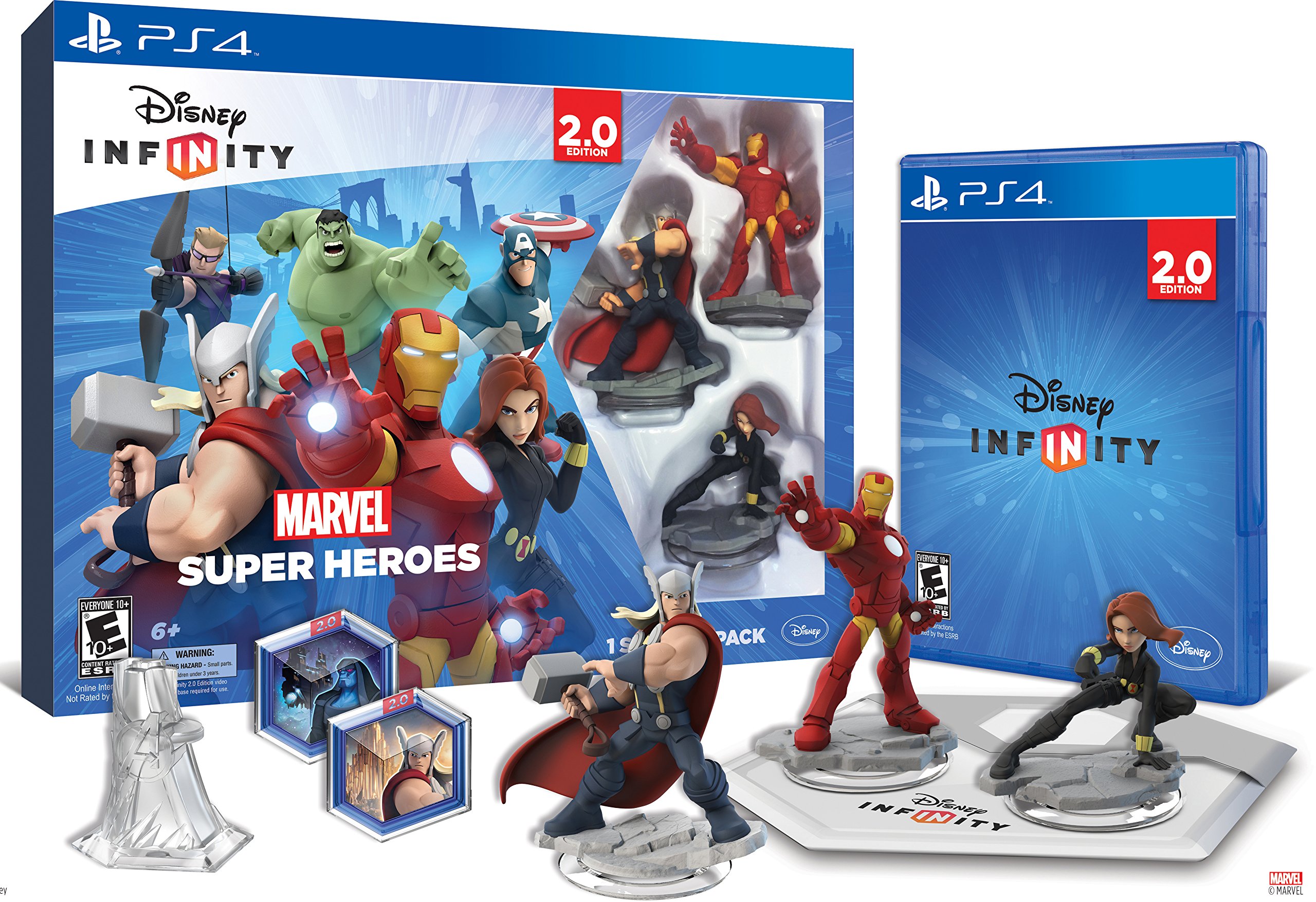 Disney INFINITY: Marvel Super Heroes (2.0 Edition) Video Game Starter Pack - PlayStation 4