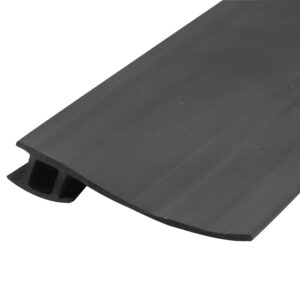 Prime-Line B 791 Black Vinyl Sliding Screen Door Bug Seal (Single Pack), 84 in.