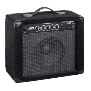 Monoprice 1x8 Bass Combo Amplifier, 20-Watt, 3-Band EQ, Headphone Output