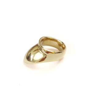 vermil classic brass thumb ring (18x21 mm)