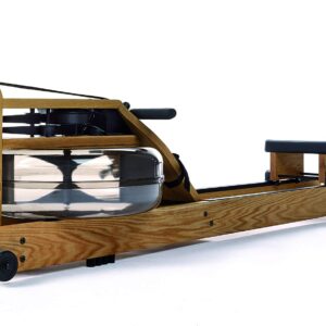 WaterRower Oak Rowing Machine with S4 Monitor | USA Made | Original Handcrafted Erg Machine for Home Use & Gym | Best Warranty