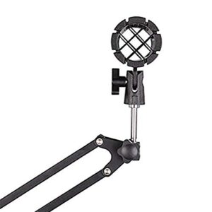 Eggsnow Microphone Shock Mount Clip Universal Mic Holder Stand Anti Vibration for AKG D230 Senheisser ME66 Rode NTG-2 NTG-1 Audio-Technica AT-875R