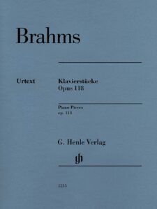 brahms: piano pieces, op. 118