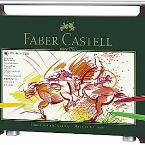 Faber-Castell Pitt Artist Wooden Box, Pack of 90