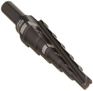 milwaukee electric tool power extensions electric step drill bit, no 2, 3/16" to 1/2"