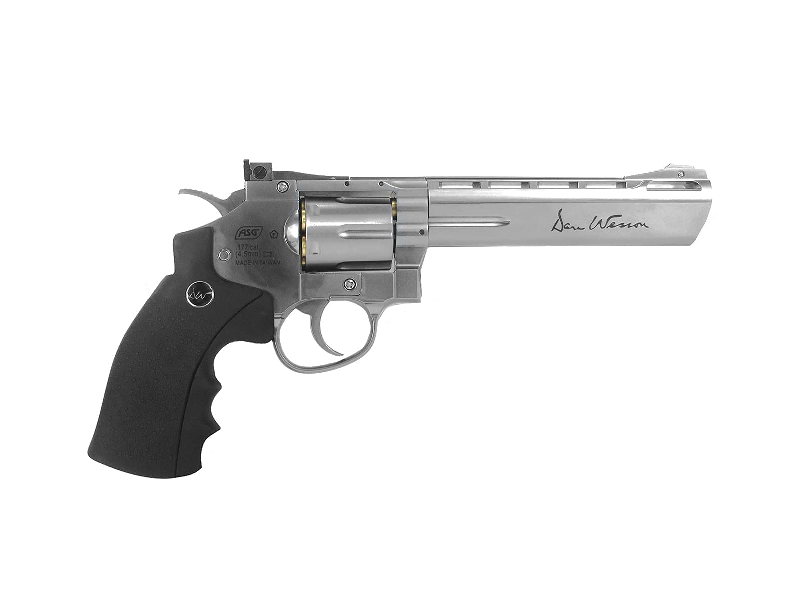 ASG Dan Wesson .177 Caliber Pellet Gun Revolver Air Pistol, 6"