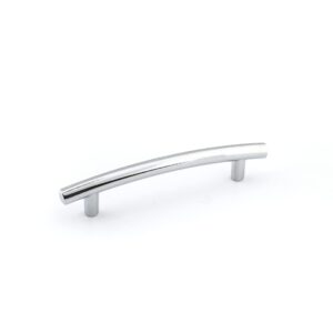 richelieu hardware bp867140 nîmes collection 3 3/4-inch (96 mm) center-to-center chrome traditional cabinet and drawer bar pull handle for kitchen, bathroom, and furniture