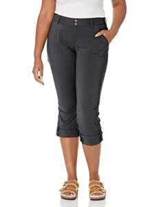 columbia women's saturday trail pant, grill, 8