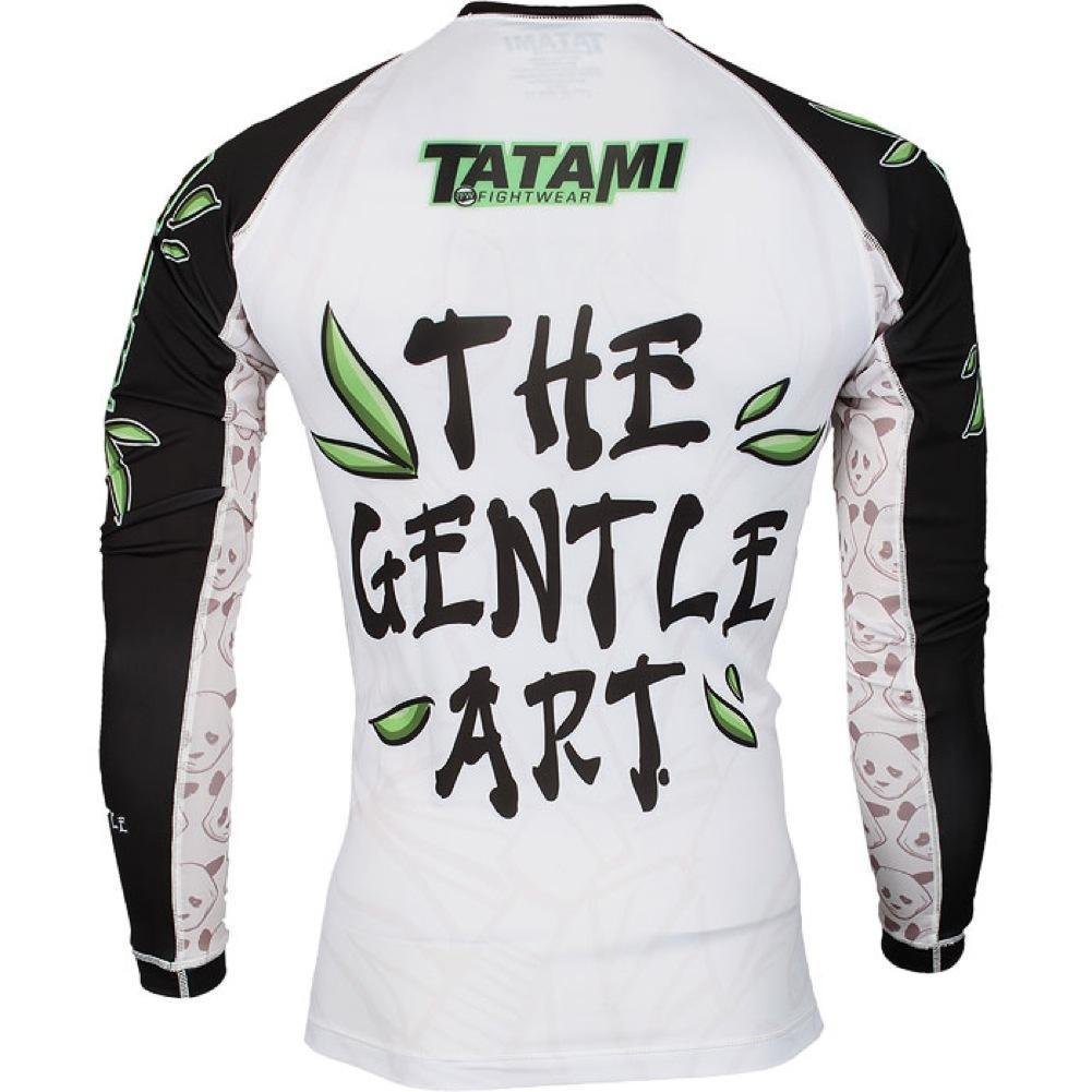 Tatami Fightwear Gentle Panda Rashguard - Medium - Black/White