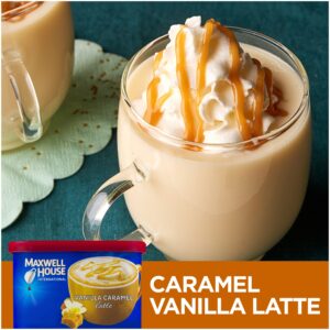 Maxwell House International Vanilla Caramel Latte Mix, 8.7 oz. (Pack of 2)