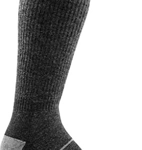 Darn Tough Men's Merino Wool Paul Bunyan Over-The-Calf Full Cushion Socks, Gravel, Large