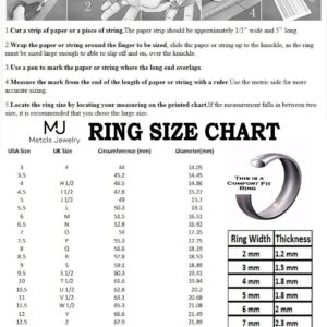 MJ Metals Jewelry Tungsten COMFORT FIT Ring Flat Pipe Cut For Men/Women Mirror Polished 8mm Wedding Band Size 11