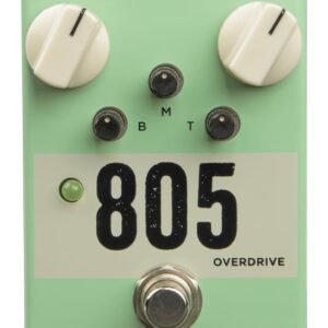 Seymour Duncan 805 Overdrive Guitar Pedal - Versatile with 3-Band Active EQ for Electric Guitars, Perfect for Blues, Country, and Rock