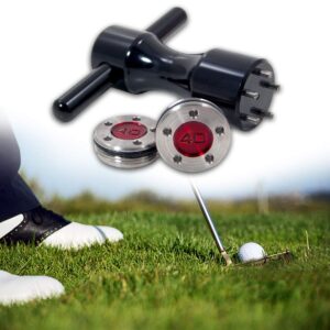 HIFROM 2 x 40g Golf Red Weights +Black Wrench Compatible with California Newport Putters Futura X Putters