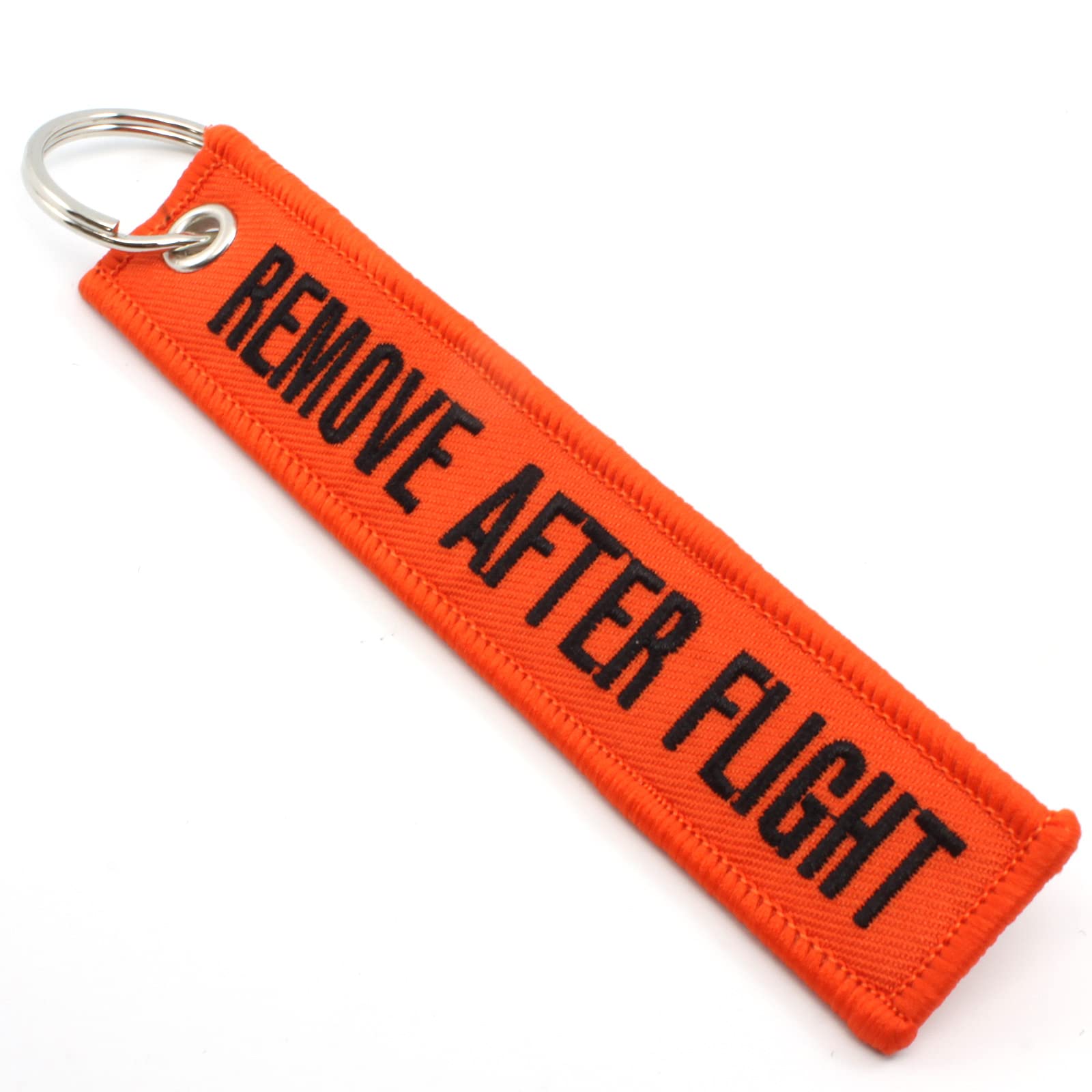 Rotary13B1 - Remove After Flight Keychain - Orange