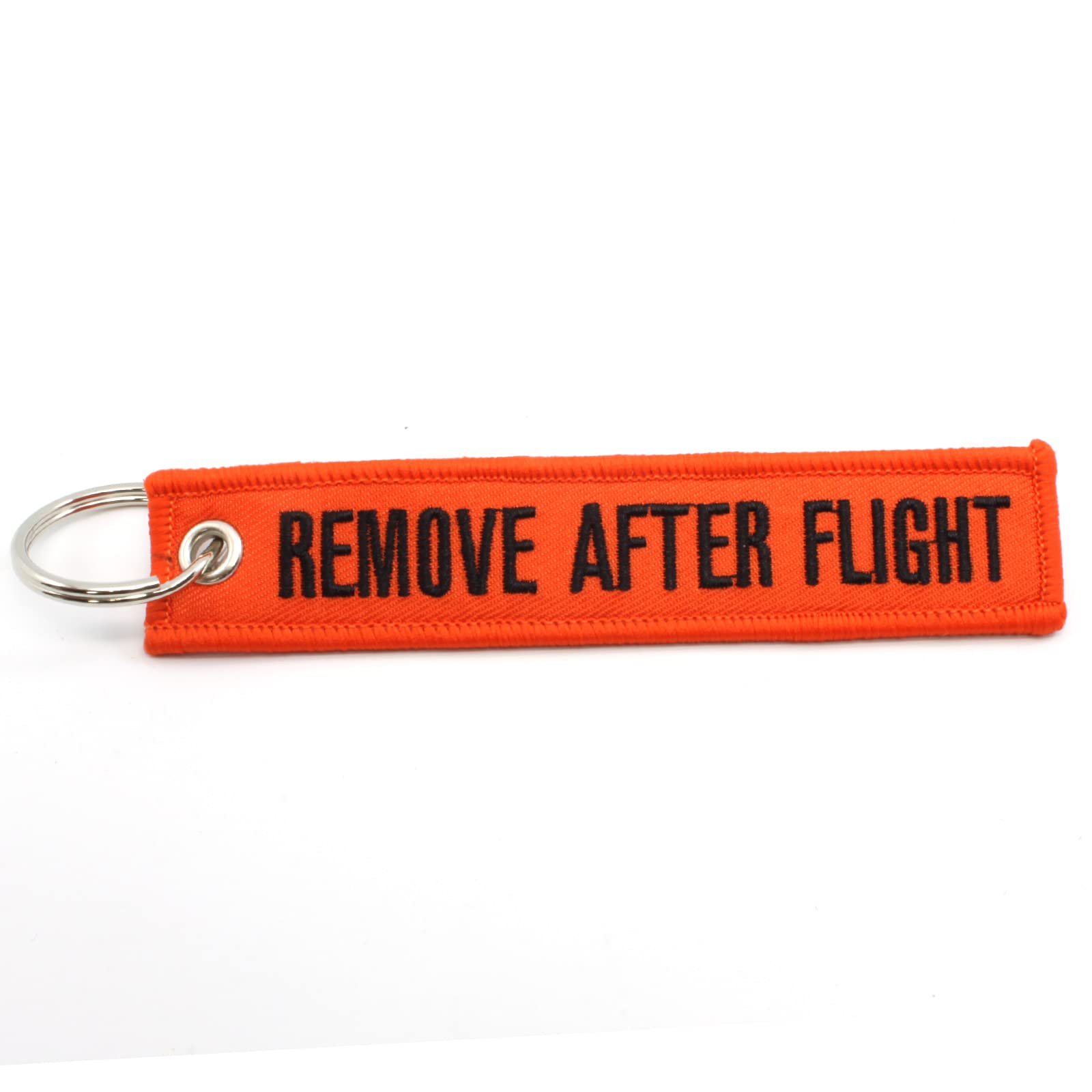 Rotary13B1 - Remove After Flight Keychain - Orange