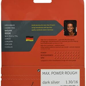 Kirschbaum Set Max Power Rough 1.25 mm (17g) 40ft.,Grey