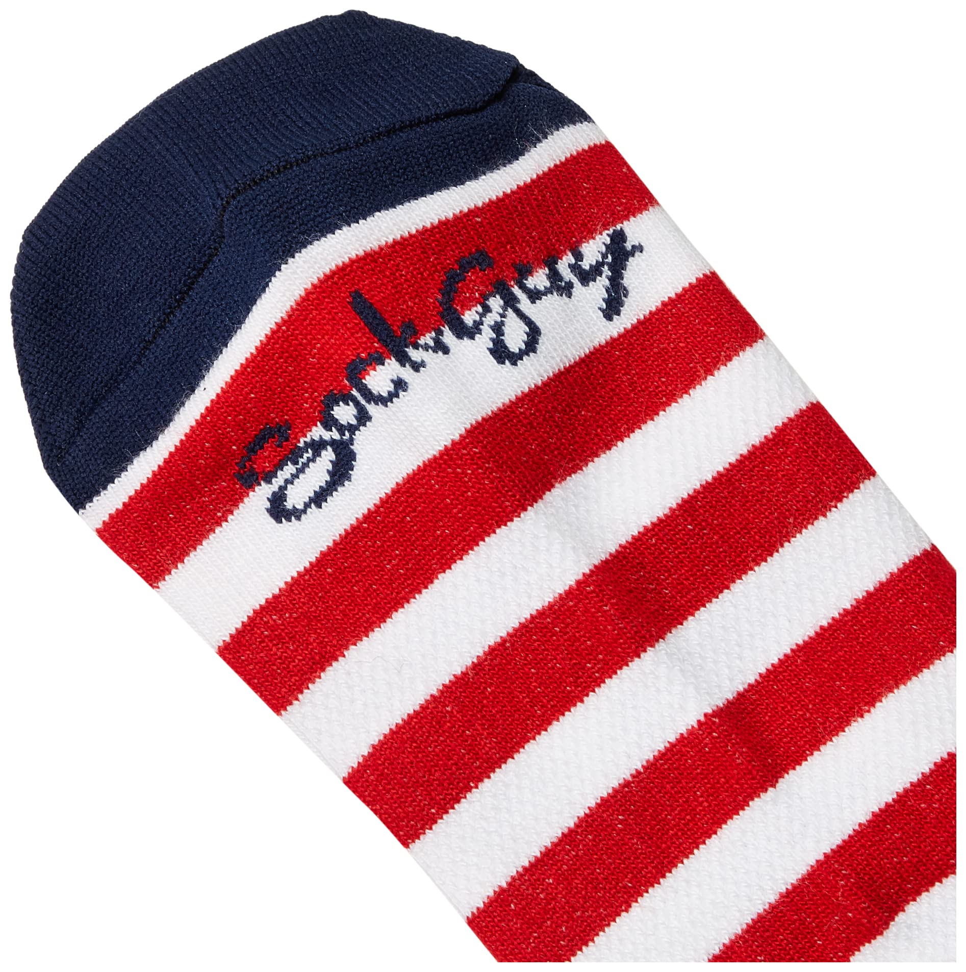 SockGuy, USA Flag, Crew Sock, Sporty and Stylish, 1 Inch - Small/Medium