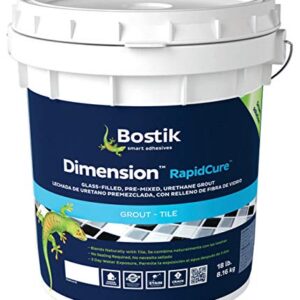 Bostik Dimension StarGlass Grout 671 Hematite 9 lbs