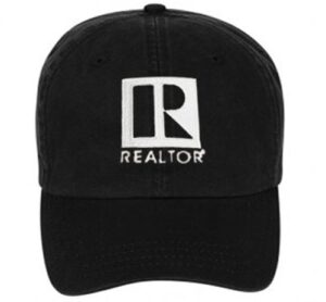 calendars & more, inc. realtor logo cap (black)