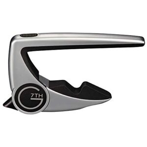 g7th performance 2 guitar capo (c53013),silver