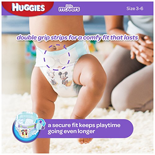 Huggies Little Movers Diapers - Size 3-28 ct