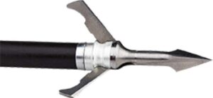 grim reaper 1301 fatal steel broadhead 1 1/4" 3 blade 100gr silver