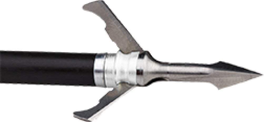 GRIM REAPER 1301 Fatal Steel Broadhead 1 1/4" 3 Blade 100gr Silver