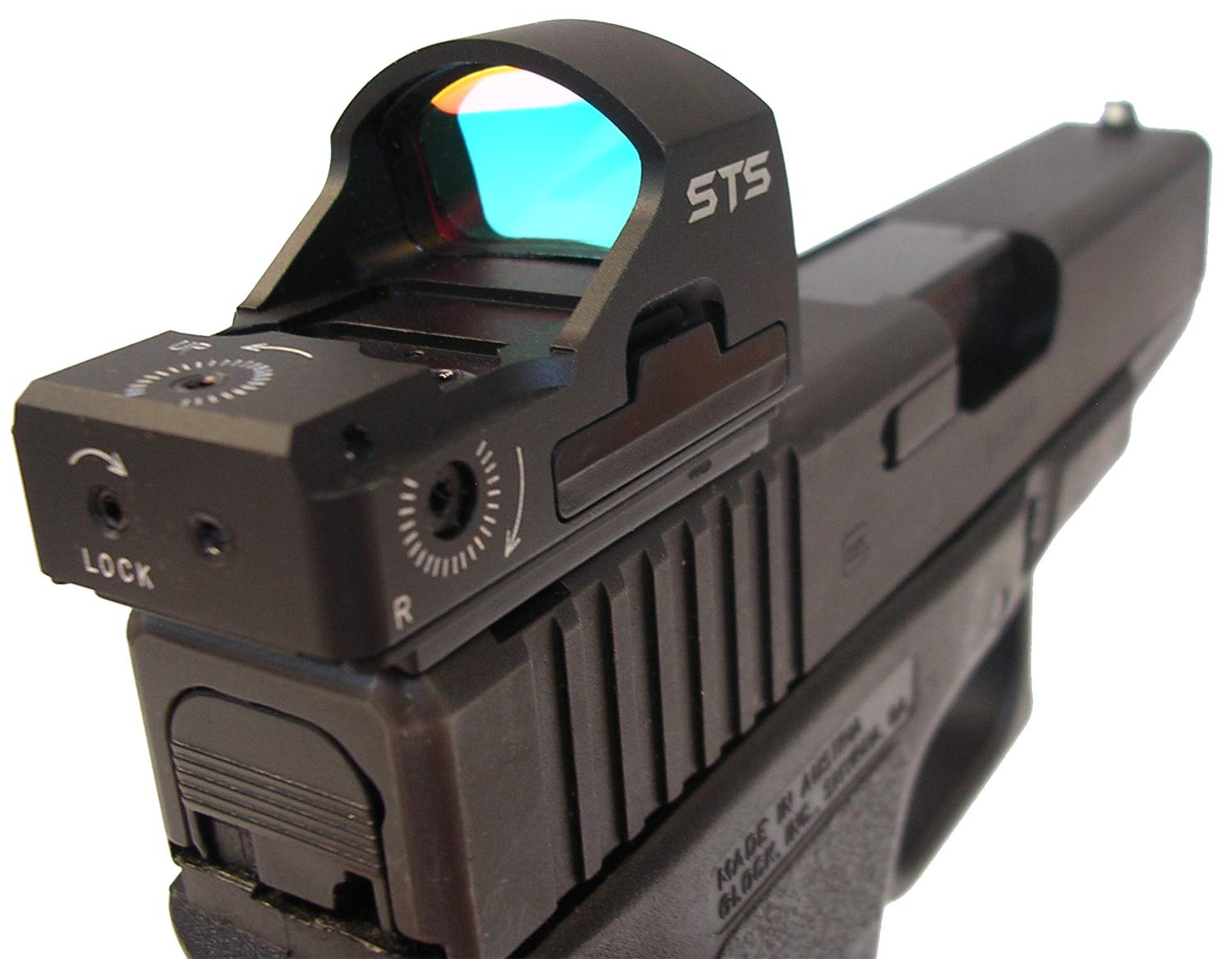 C-MORE Systems STS2 Super Bright 3 MOA Red Dot Sight, Black