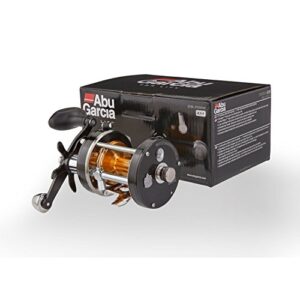 Abu Garcia Ambassadeur CS Conventional Reel, Size 7000 (1324530), 2 Stainless Steel Ball Bearings + 1 Roller Bearing, Carbon Fiber Star Drag, Max of 20lb | 9.0kg,Black