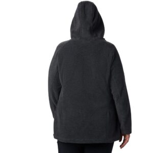 Columbia Women's Benton Springs II Long Hoodie, Charcoal Heather, Medium