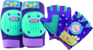 bell doc mcstuffins protective gear with elbow pads/knee pads and gloves