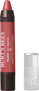 burt's bees 100% natural origin moisturizing matte lip crayon, niagara overlook - 1 crayon