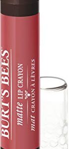 Burt's Bees 100% Natural Origin Moisturizing Matte Lip Crayon, Niagara Overlook - 1 Crayon