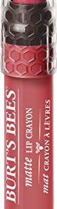 Burt's Bees 100% Natural Origin Moisturizing Matte Lip Crayon, Niagara Overlook - 1 Crayon