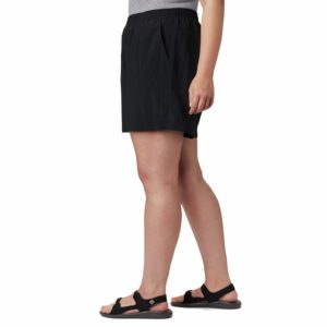 Columbia Women's Plus-size Sandy River Plus Size Short Shorts, black, 2Xx6