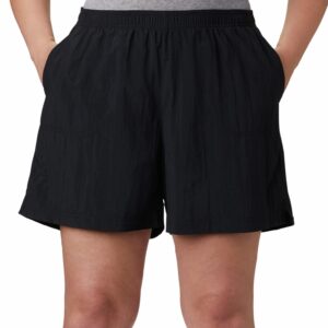 Columbia Women's Plus-size Sandy River Plus Size Short Shorts, black, 2Xx6