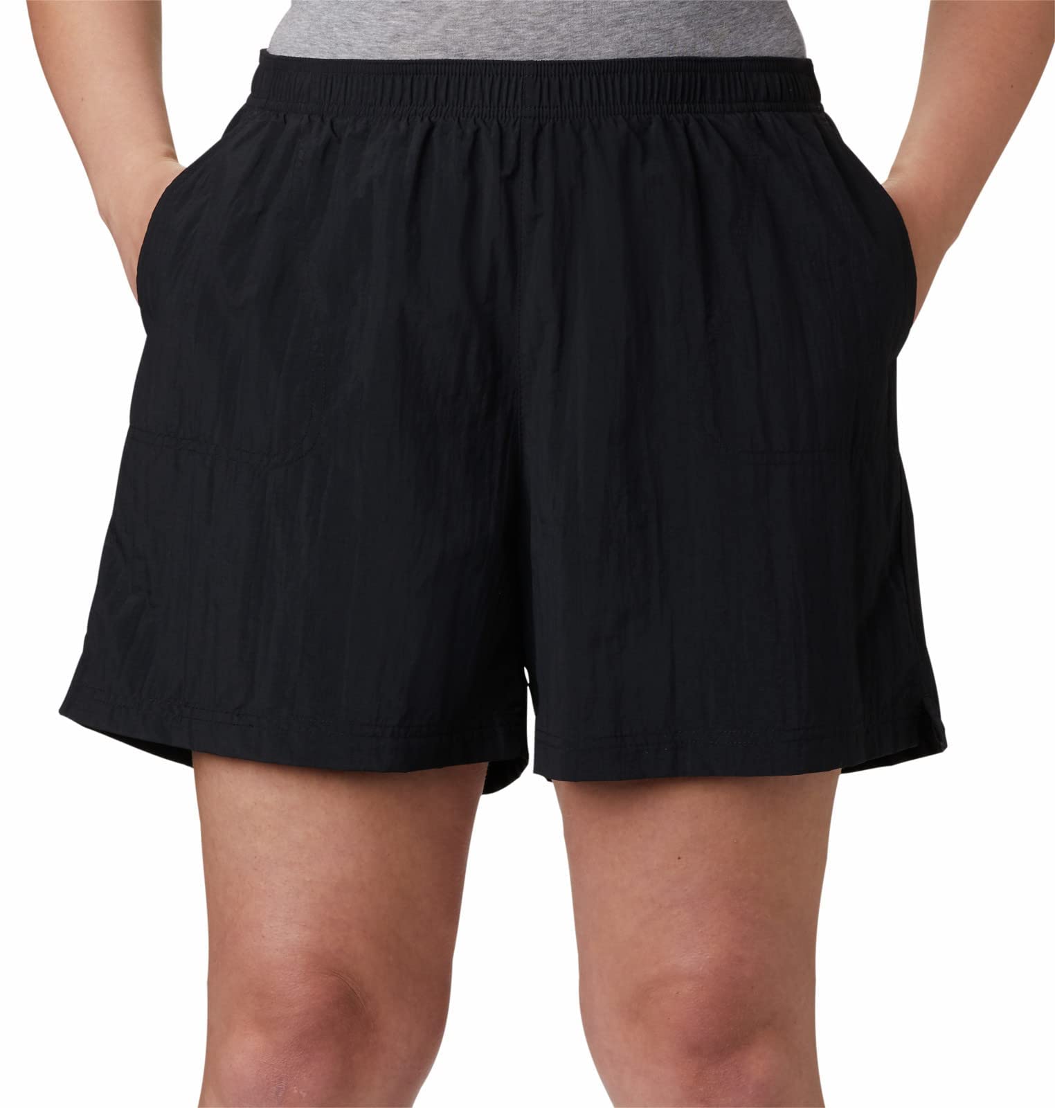 Columbia Women's Plus-size Sandy River Plus Size Short Shorts, black, 2Xx6