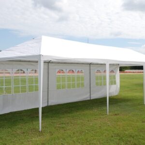 DELTA Canopies 10'x30'/12'x30'/15'x30' PE Wedding Party Tent Gazebo (10'x30' PE Tent)