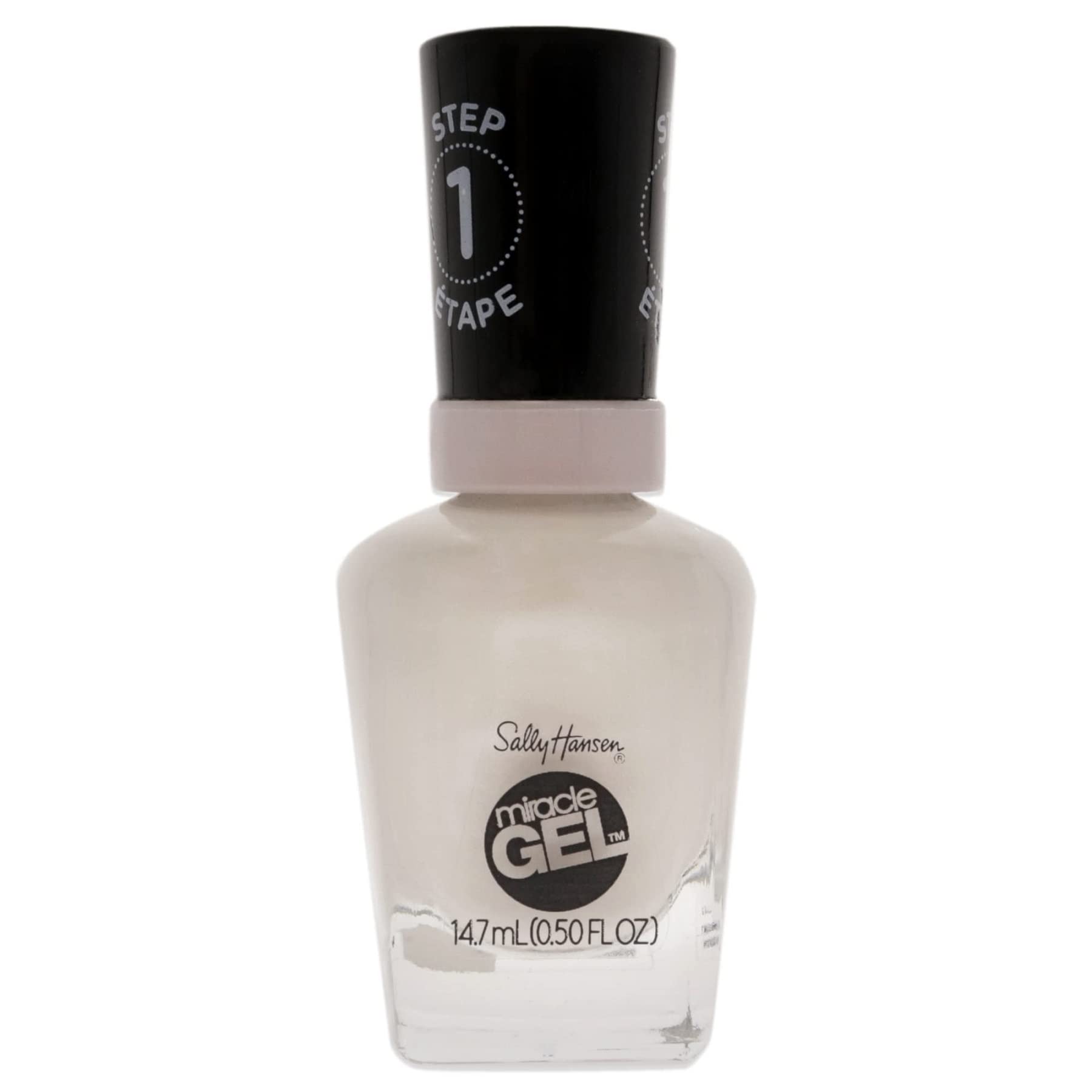 Sally Hansen Miracle Gel Nail Polish, Shade Crème de la Crème 229 (Packaging May Vary)