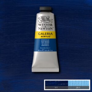 winsor newton galeria acrylic 2120706 winsor blue 60ml