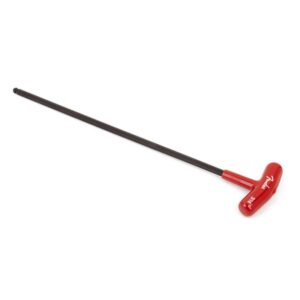 fender t-style truss rod adjustment wrench, 3/16in, red