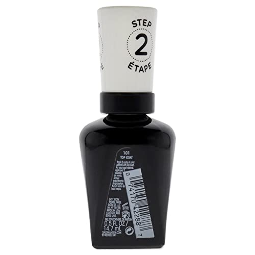 Sally Hansen Miracle Gel Nail Polish 101 Top Coat, 0.5 Fl Oz (Packaging May Vary)