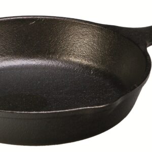 Lodge Heat Enhanced and Seasoned Cast Iron Skillet, 6.5-Inch, Black