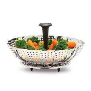 Starfrit 94296 Stainless Steel Vegetable Steamer, One Size, Silver