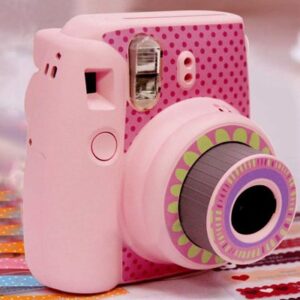 Floral Fuji Mini Camera Sticker for Fujifilm Instax mini 8 - Pink