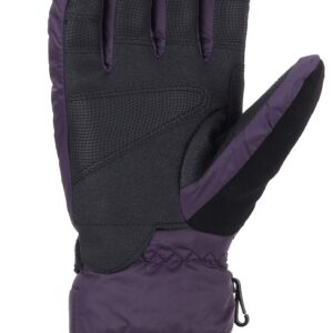 Carhartt Women's Quilts Insulated Breathable Glove with Waterproof Wicking Insert, Nightshade, Small