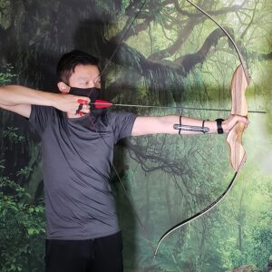 SAS Courage 60" Takedown Recurve Archery Bow (50#, Right)