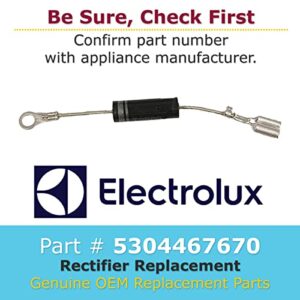 Electrolux 5304467670 Frigidaire Rectifier Replacement,Black and Silver